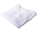 Round Collar T-shirt White